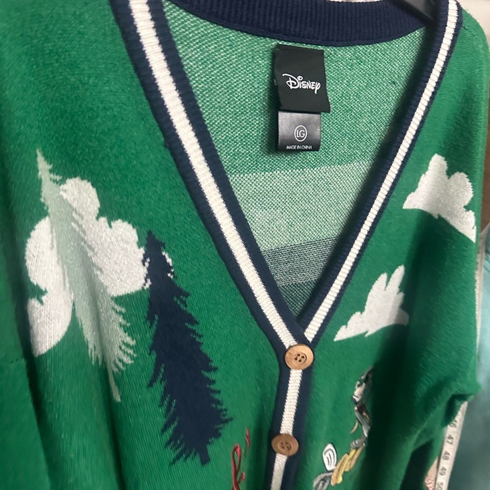 Disney Green Knit Sweater - Picture 2 of 8